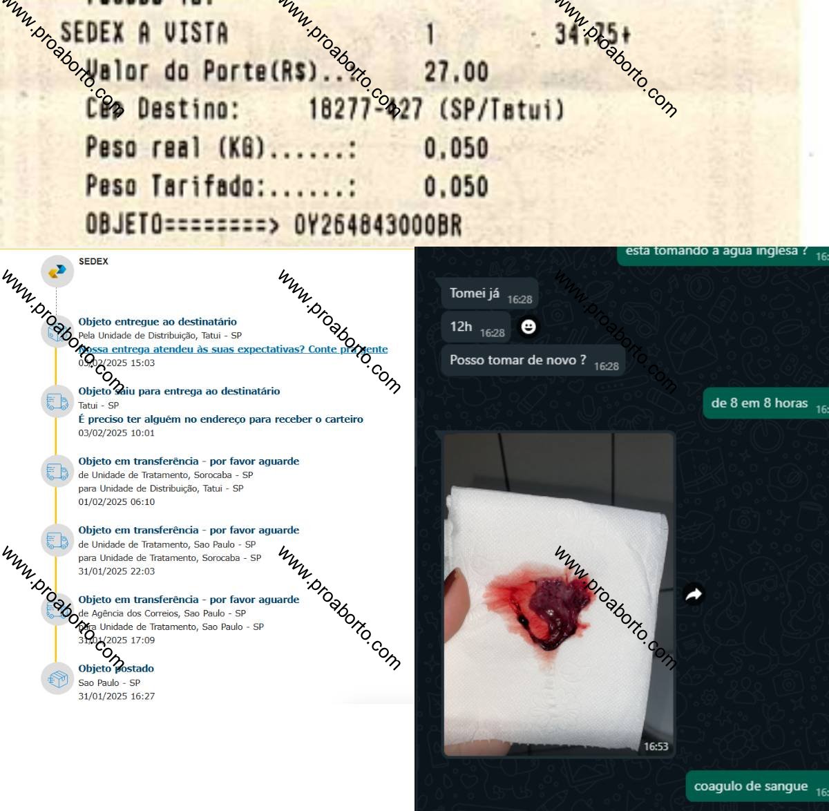 Imagem de Misoprostol vende em farmácia aqui Itajaí Santa Catarina