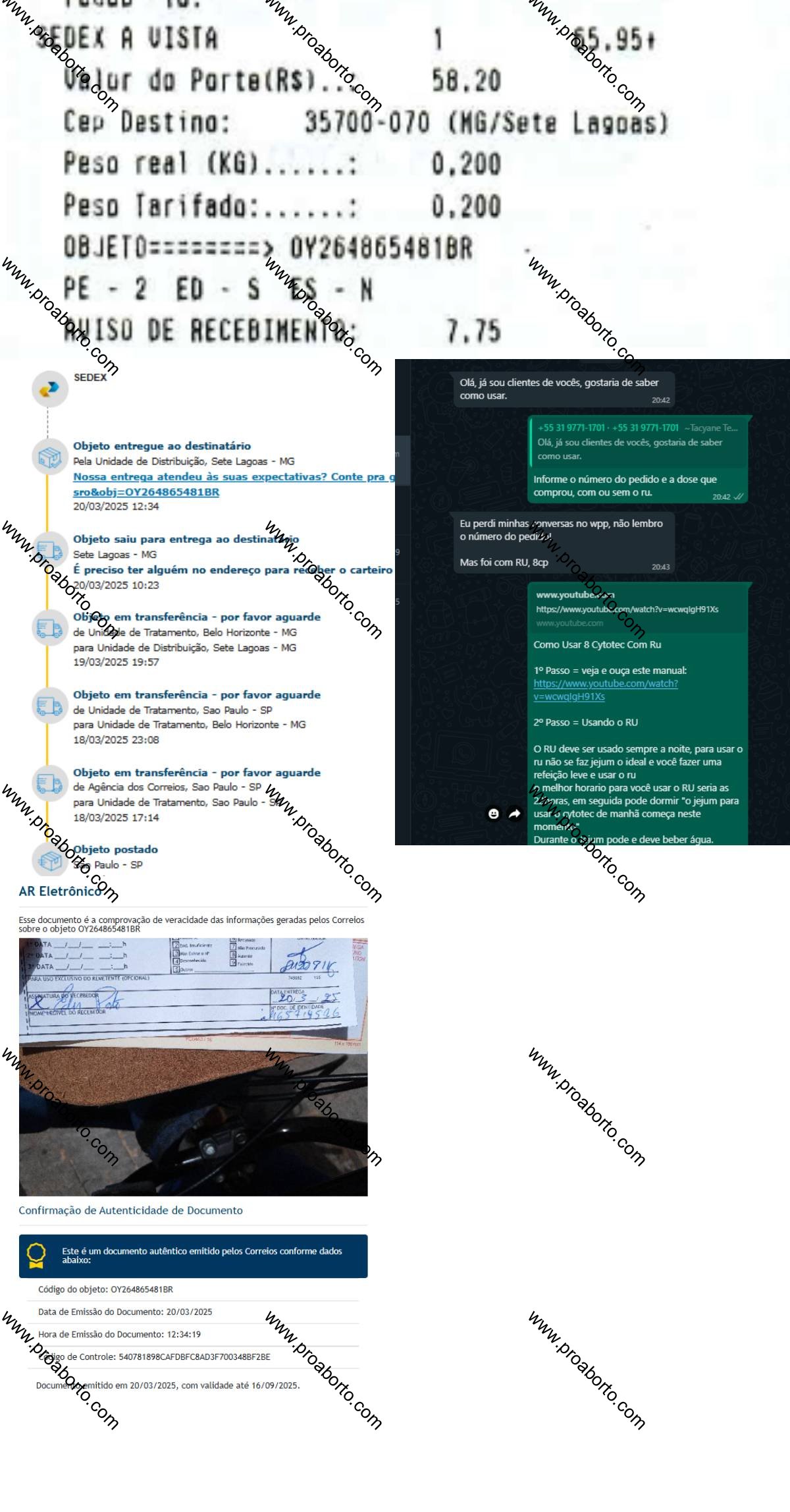 Imagem de Misoprostol vende em farmácia aqui Armazém Santa Catarina