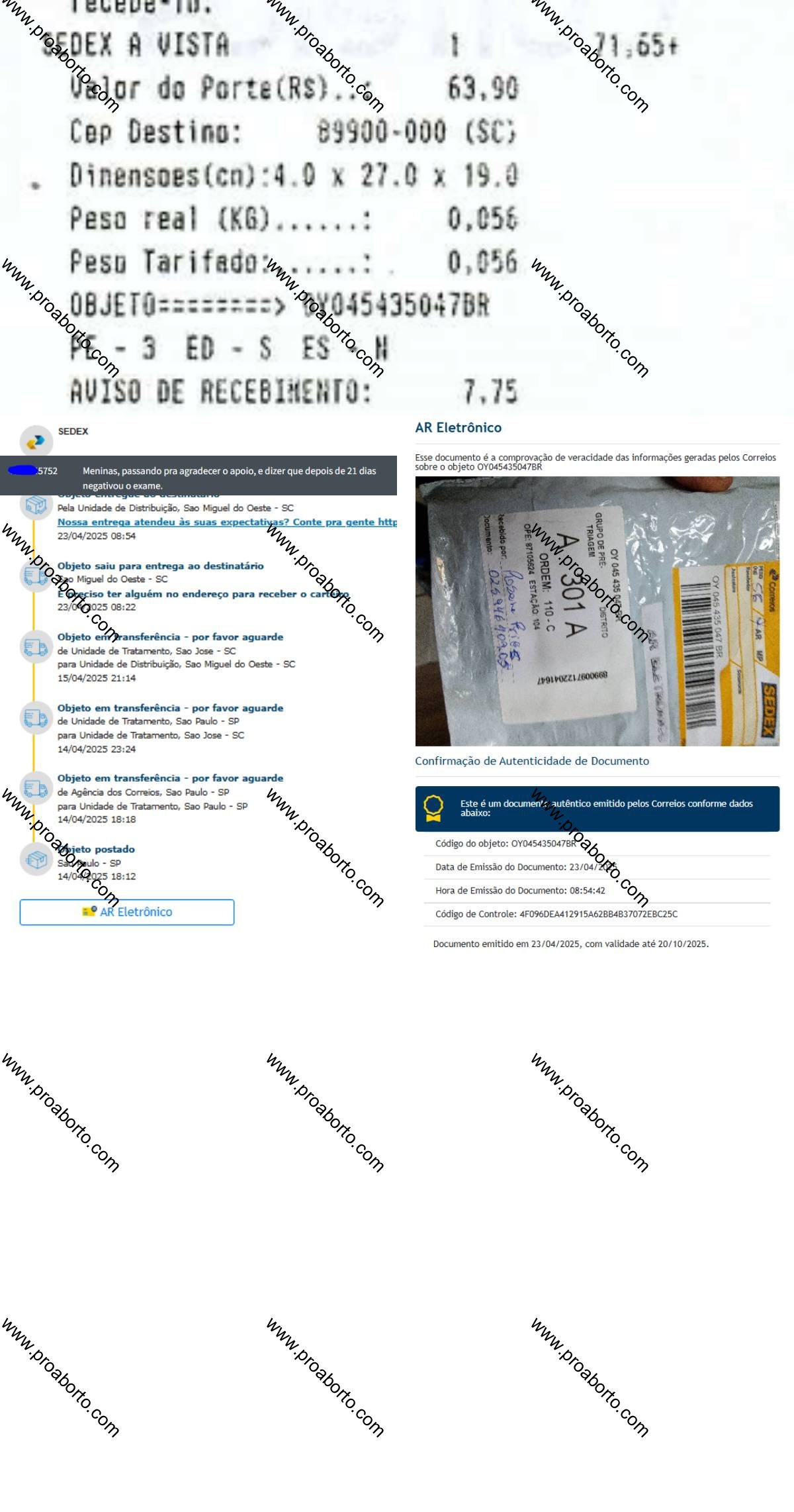 Imagem de Misoprostol preço aqui São José do Goiabal Minas Gerais