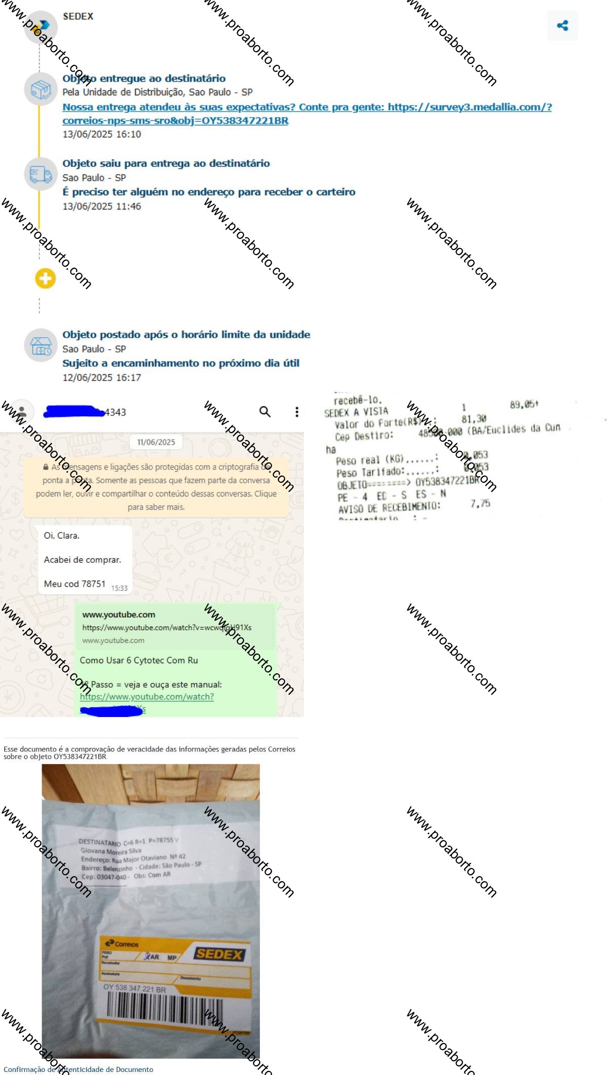Imagem de Misoprostol preço aqui Cuparaque Minas Gerais