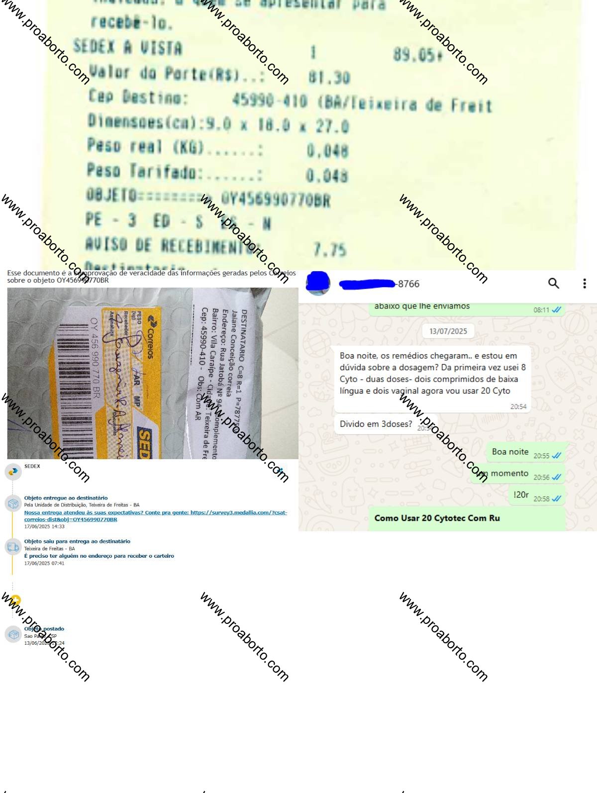 Imagem de Misoprostol valor aqui Santa Rita do Araguaia Goiás