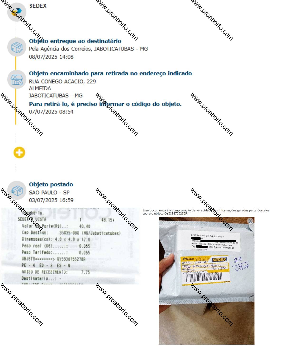 Imagem de Cytotec o q é aqui Tanhaçu Bahia