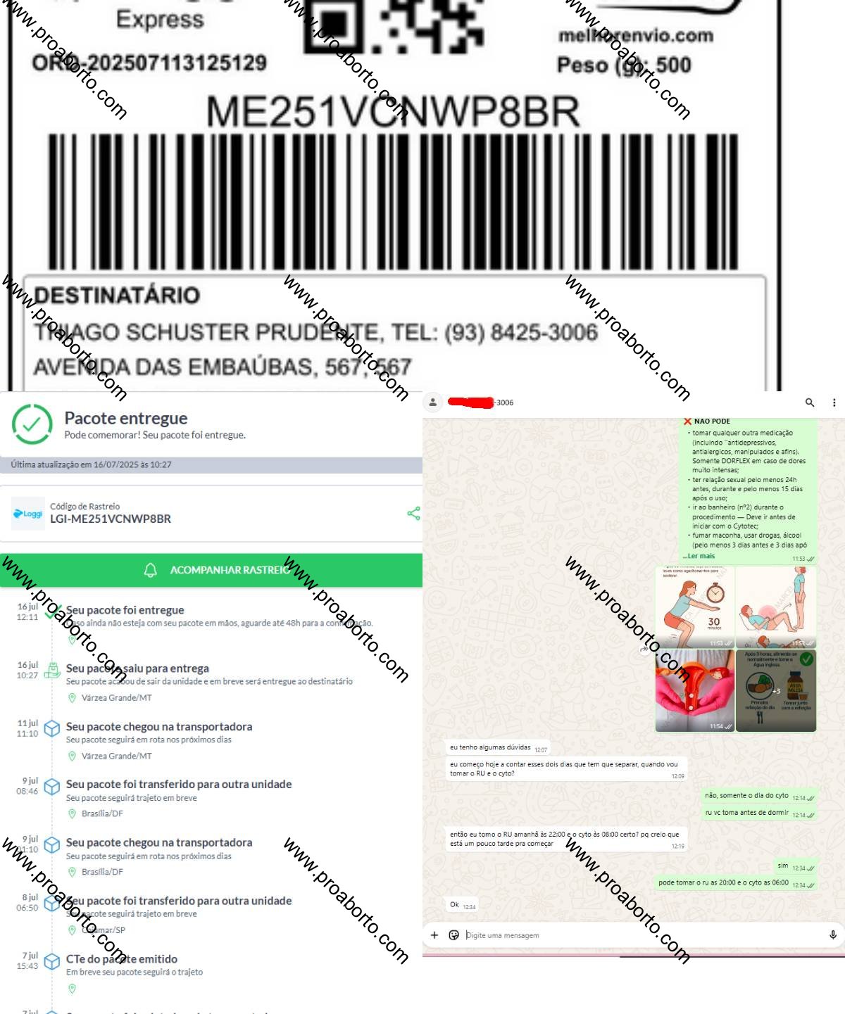 Imagem de Misoprostol vende em farmácia aqui Água Doce Santa Catarina