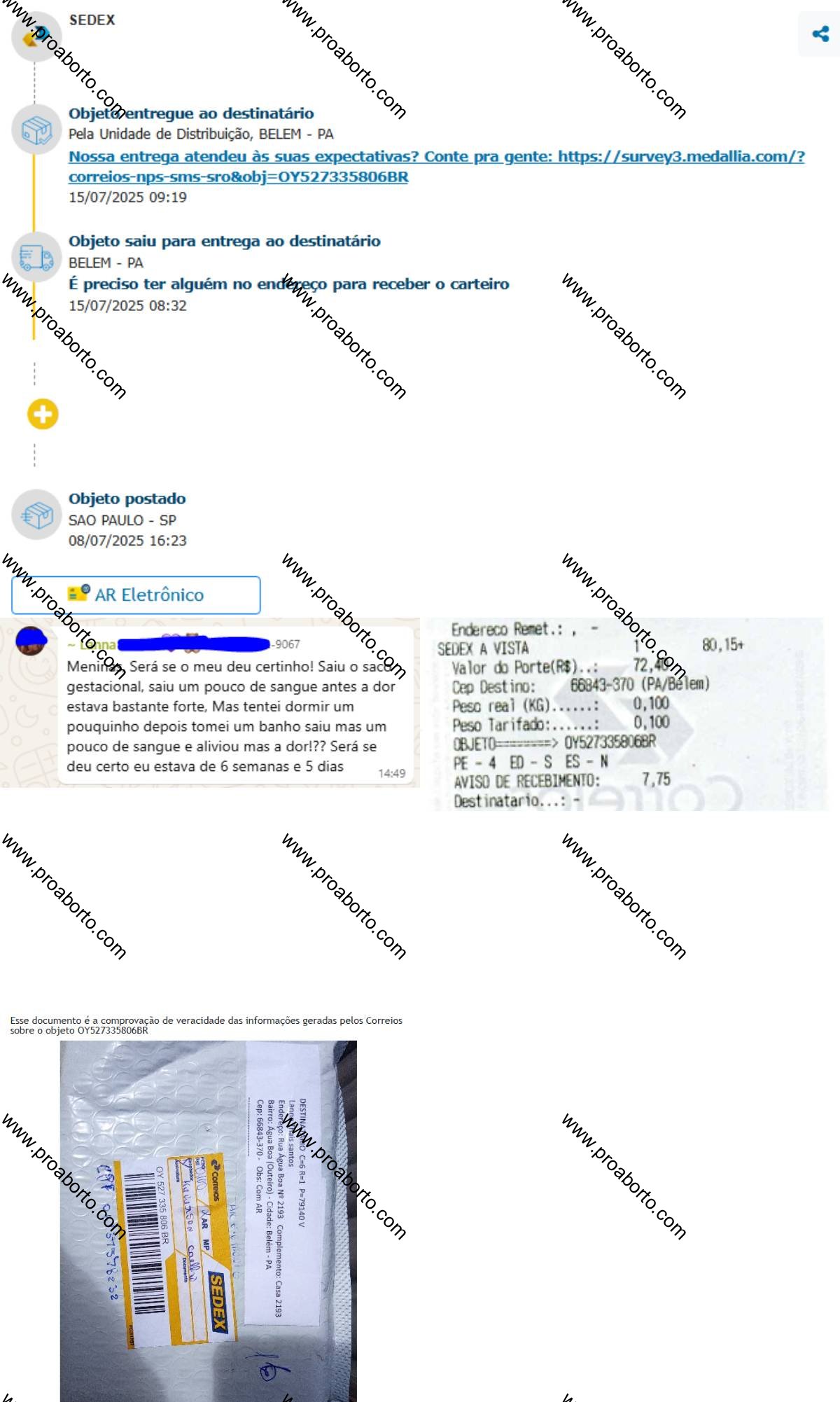 Imagem de Misoprostol vende em farmácia aqui Laguna Santa Catarina
