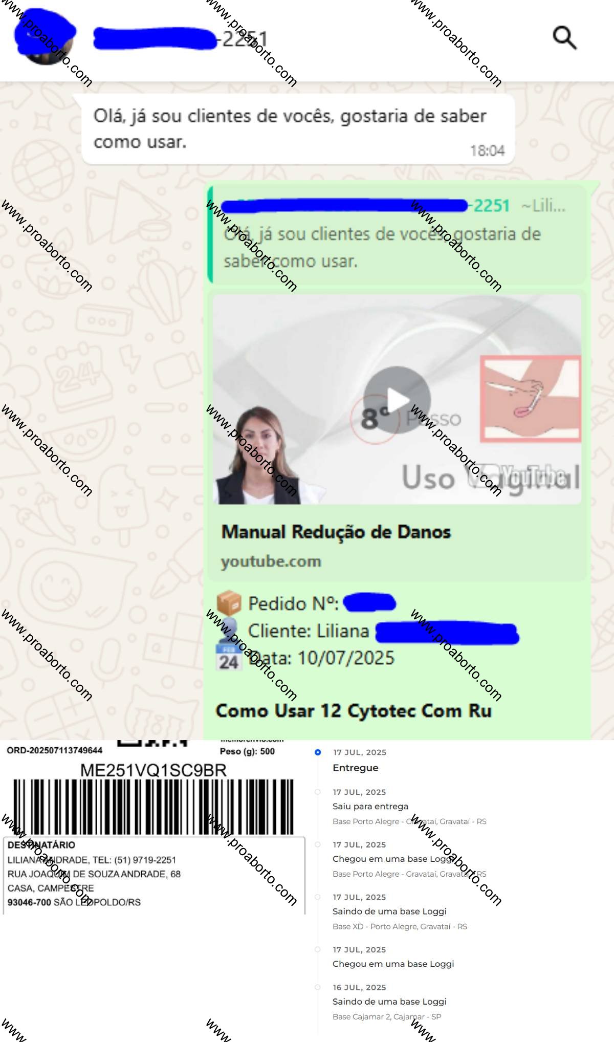 Imagem de Cytotec abortivo aqui Nova Santa Bárbara Paraná