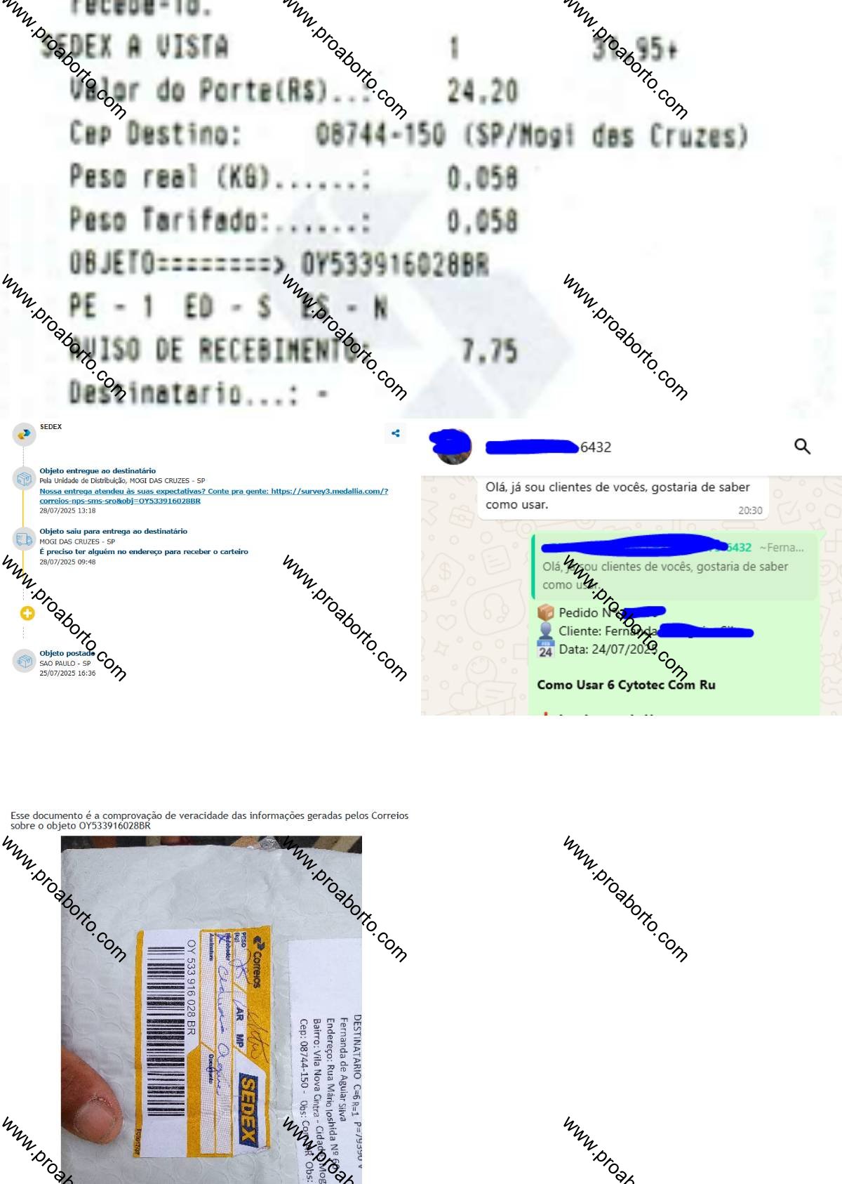 Imagem de Cytotec como usar aqui José de Freitas Piauí