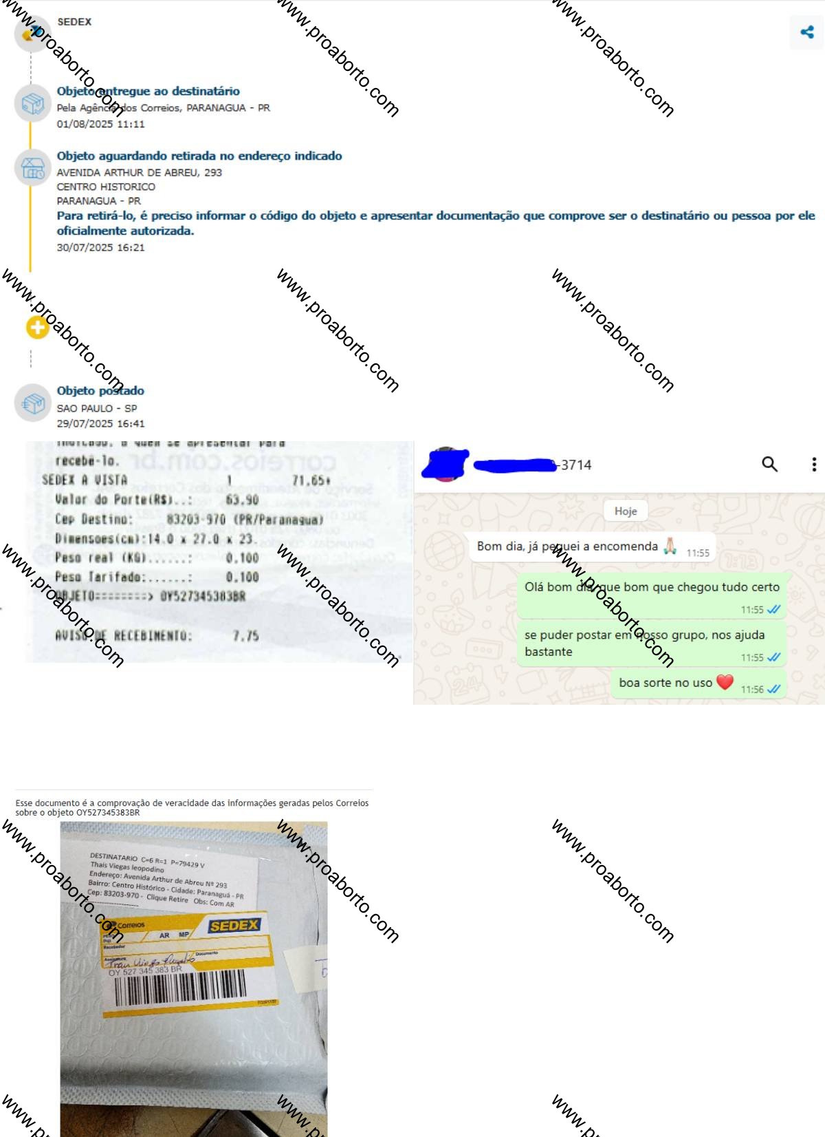 Imagem de Cytotec como usar aqui José de Freitas Piauí