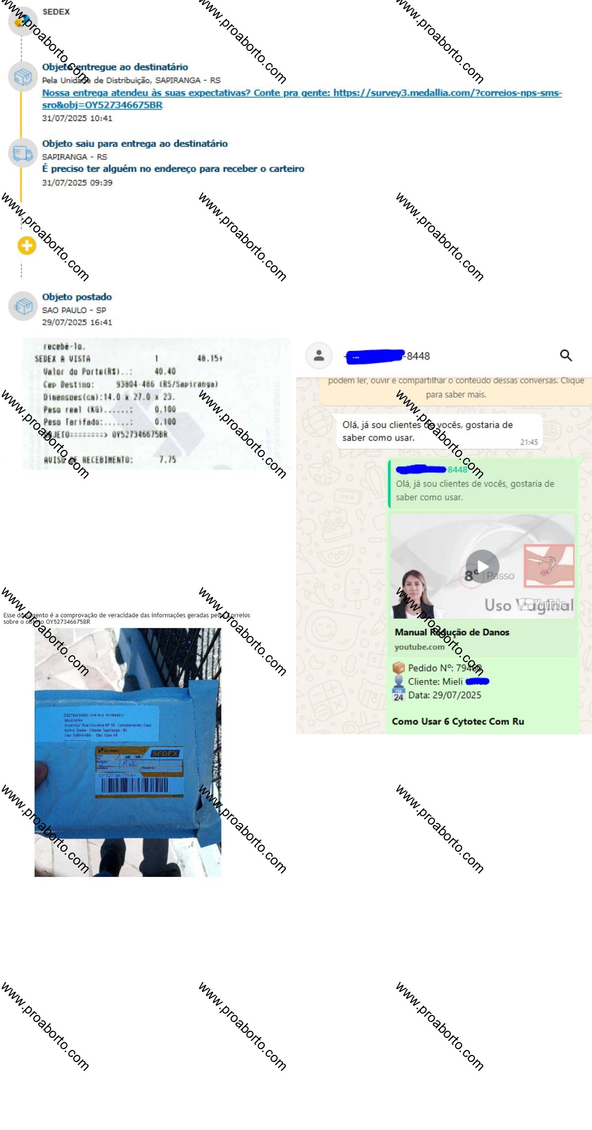 Imagem de Cytotec como usar aqui José de Freitas Piauí